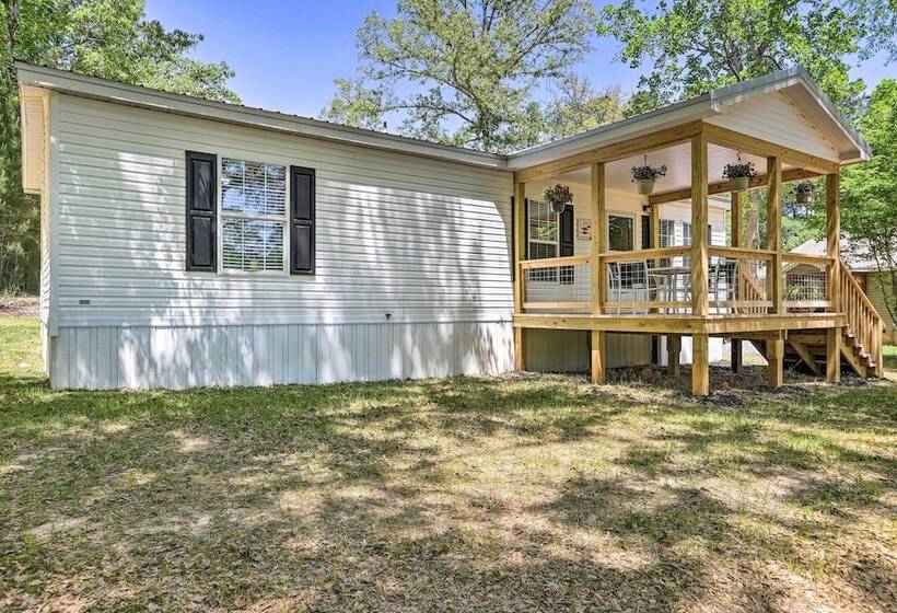 Waterfront Lake Sinclair Home: Dock + Grill!