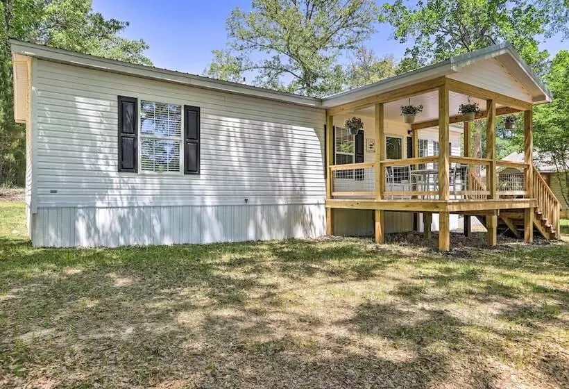 Waterfront Lake Sinclair Home: Dock + Grill!