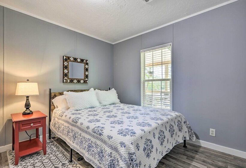 Waterfront Lake Sinclair Home: Dock + Grill!