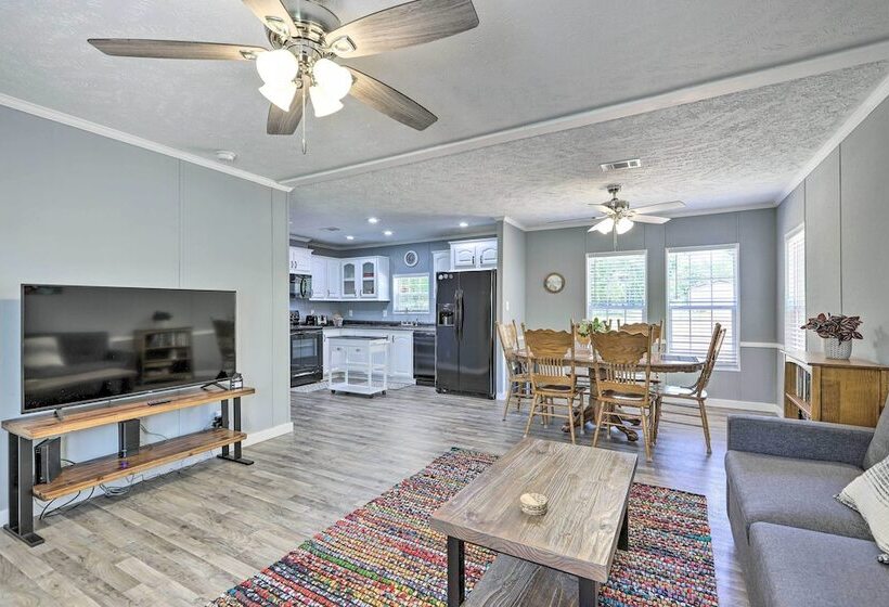 Waterfront Lake Sinclair Home: Dock + Grill!