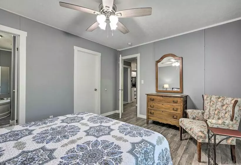 Waterfront Lake Sinclair Home: Dock + Grill!