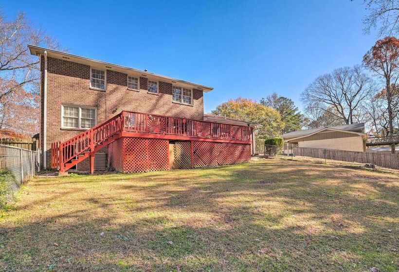 Welcoming Stone Mountain Home Hiking Nearby