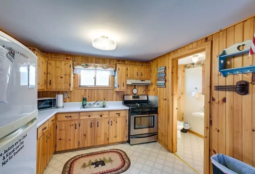 Cozy Chemo Pond Cabin W/ Dock & Waterfront Views