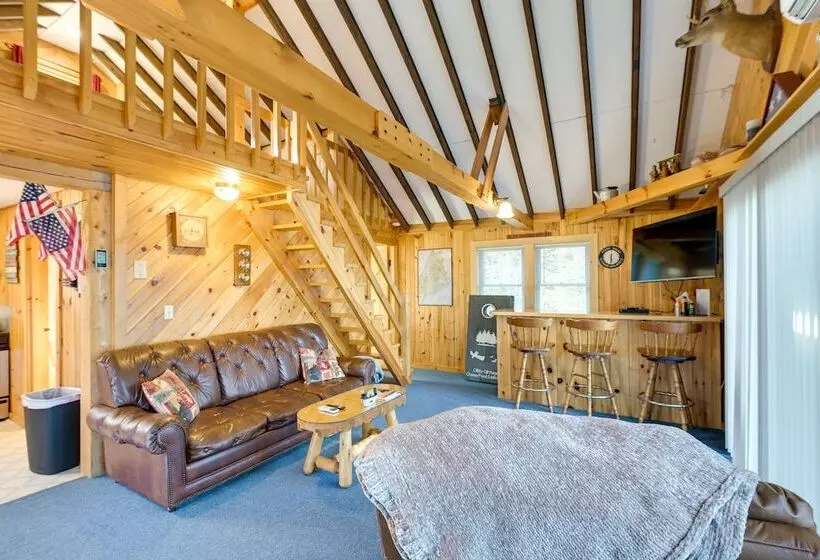 Cozy Chemo Pond Cabin W/ Dock & Waterfront Views