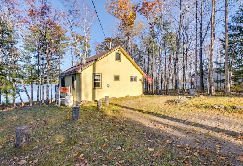 Cozy Chemo Pond Cabin W/ Dock & Waterfront Views