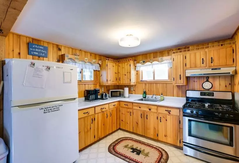 Cozy Chemo Pond Cabin W/ Dock & Waterfront Views