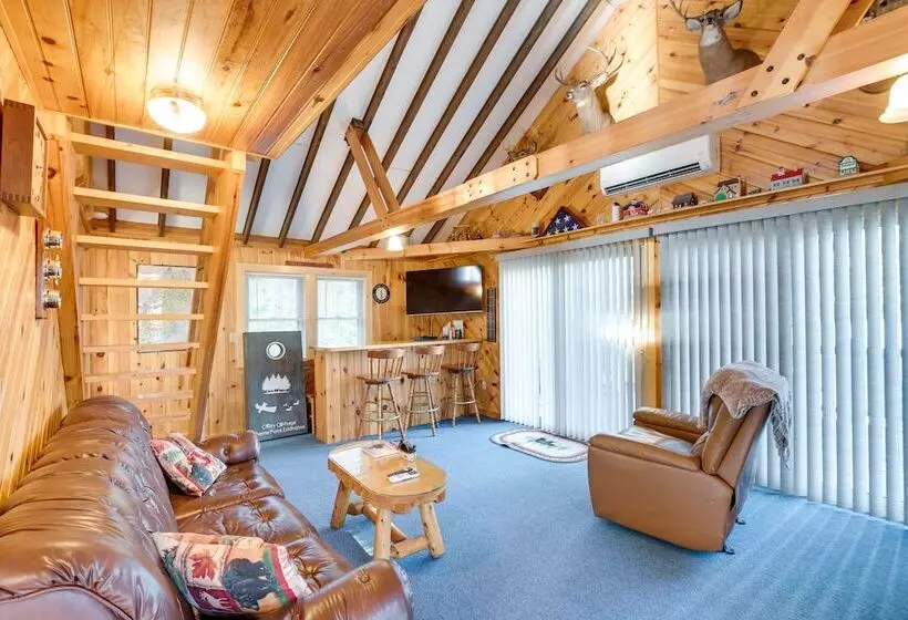 Cozy Chemo Pond Cabin W/ Dock & Waterfront Views