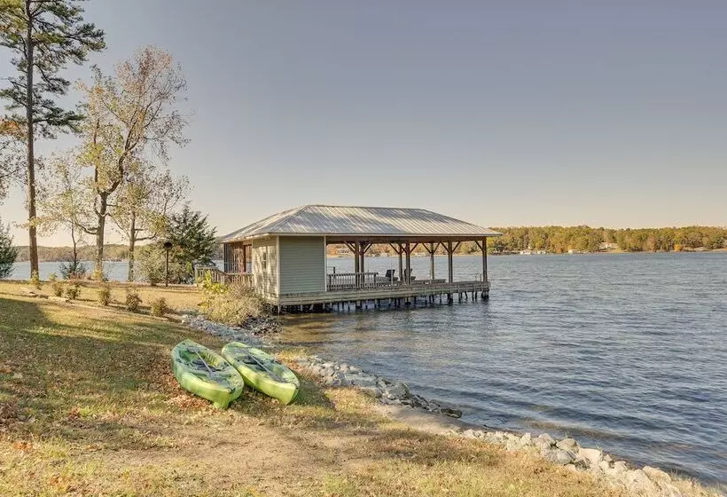 Cozy Lakefront Cabin In Semora W/ Large Dock!