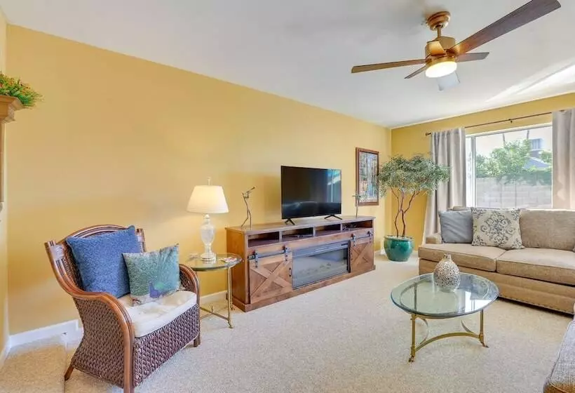 Glendale Oasis W/ Private Pool, Patio & Fireplace!
