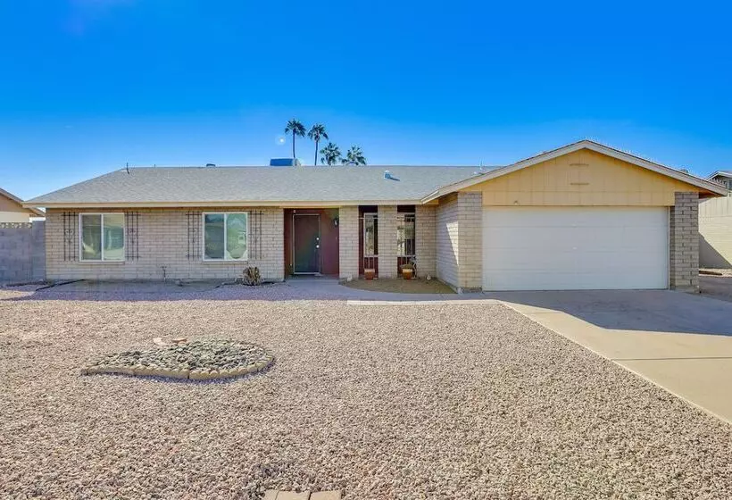 Glendale Oasis W/ Private Pool, Patio & Fireplace!
