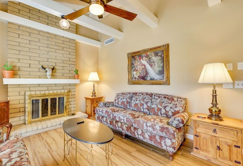 Glendale Oasis W/ Private Pool, Patio & Fireplace!