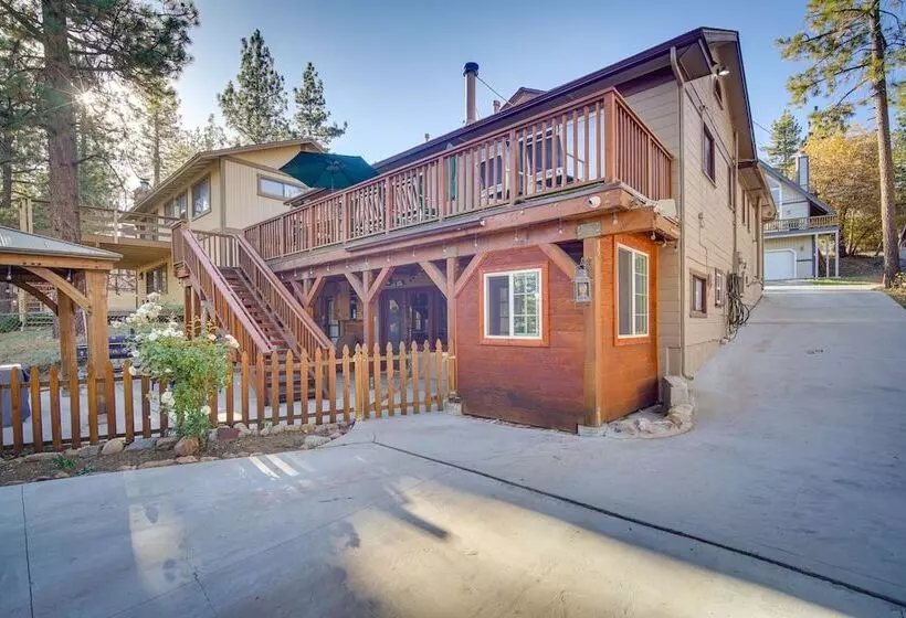 1 Mi To Lake: Home W/ Hot Tub & Gazebo In Big Bear