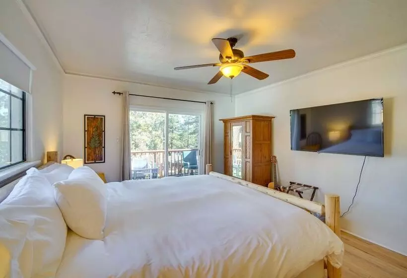 1 Mi To Lake: Home W/ Hot Tub & Gazebo In Big Bear
