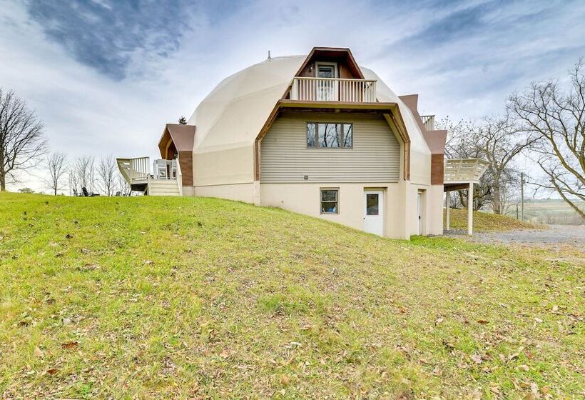 The Dome Spacious Retreat Near Finger Lakes!