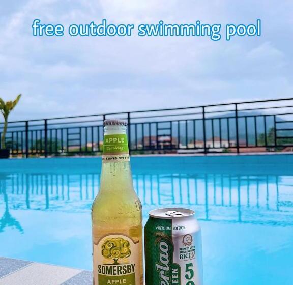 בית מלון כפרי Vangvieng Sisavang Mountain View