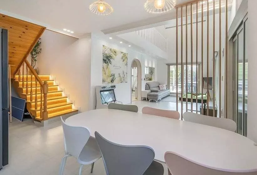 ペンション Gapyeong Jinikidsdogchaepoolvilla