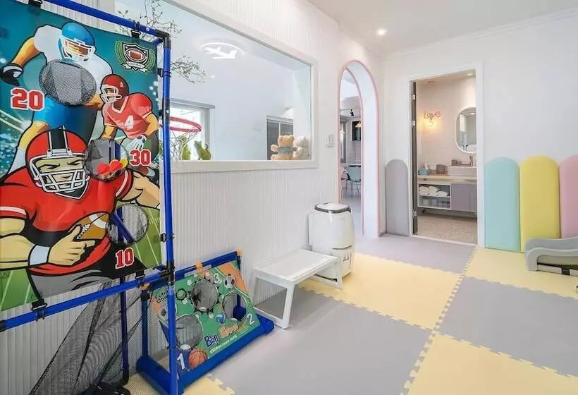 ペンション Gapyeong Jinikidsdogchaepoolvilla