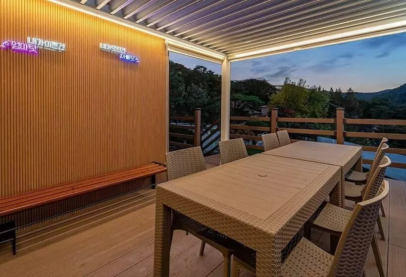 ペンション Gapyeong Jinikidsdogchaepoolvilla