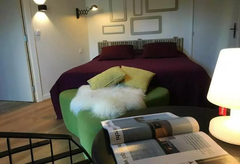 ベッドアンドブレックファースト Chambre D Hôtes Au Cheval Bleu