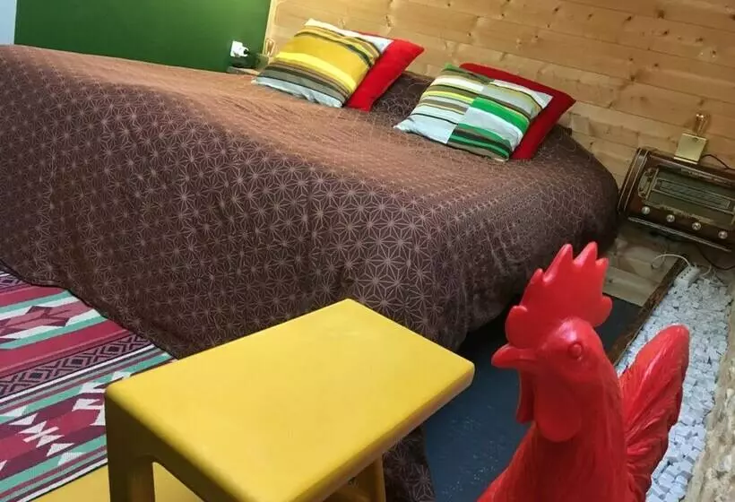 ベッドアンドブレックファースト Chambre D Hôtes Au Cheval Bleu