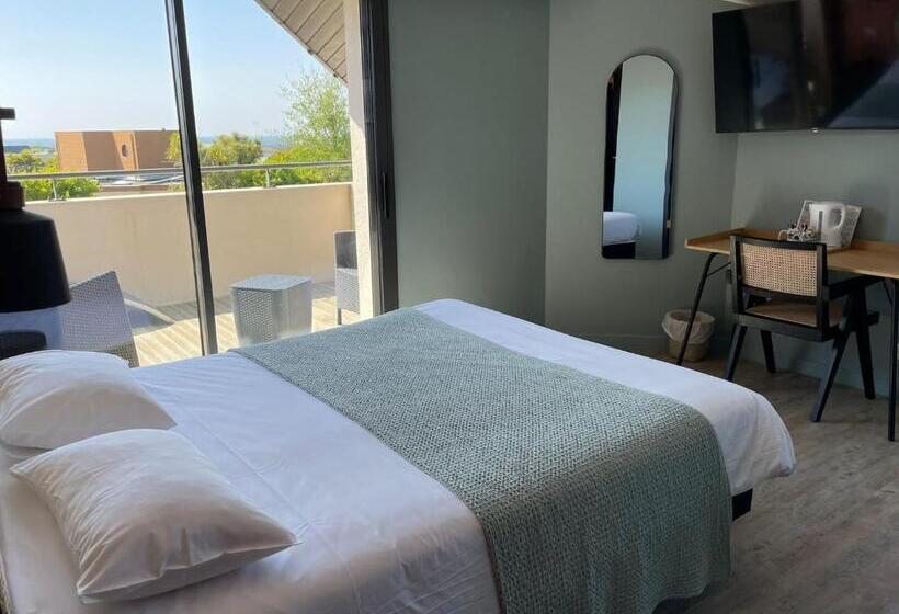 酒店 Logis Hôtel Du Large