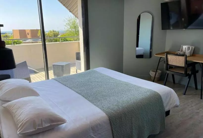 ホテル Logis Hôtel Du Large