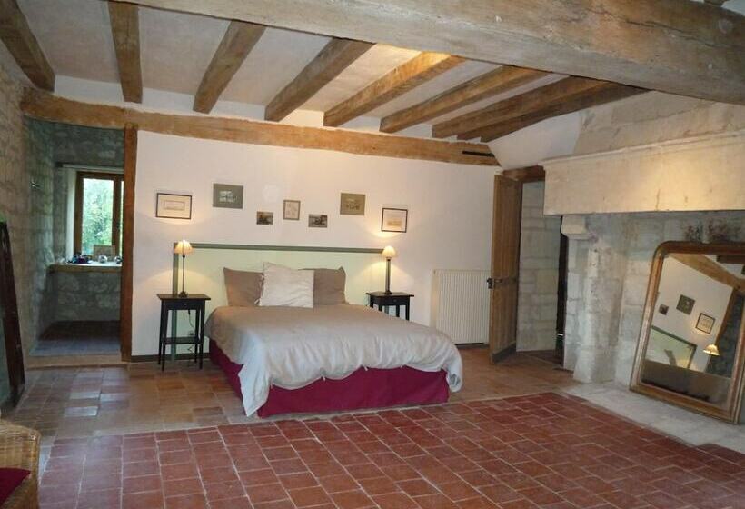 مبيت وإفطار Le Logis Du Peu Girard