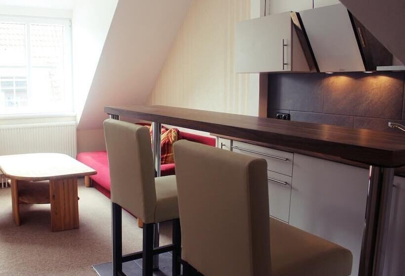 酒店 Altstadtpension Vlotho