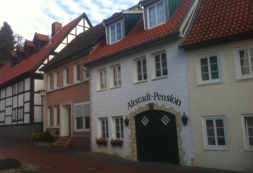 酒店 Altstadtpension Vlotho