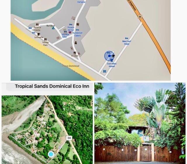 בית מלון כפרי Tropical Sands Dominical