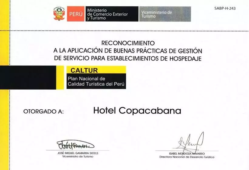 هتل Copacabana