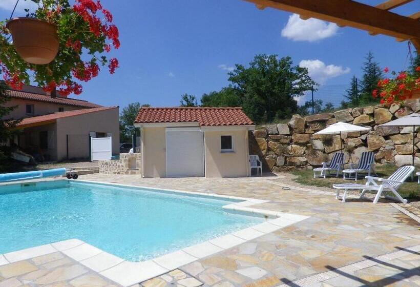 مبيت وإفطار Le Panorama   Chambres D Hôtes   Cuisine Disponible