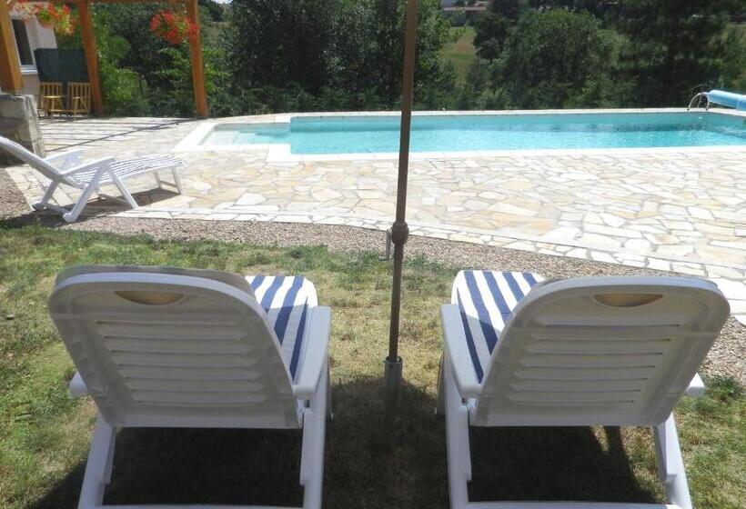 مبيت وإفطار Le Panorama   Chambres D Hôtes   Cuisine Disponible