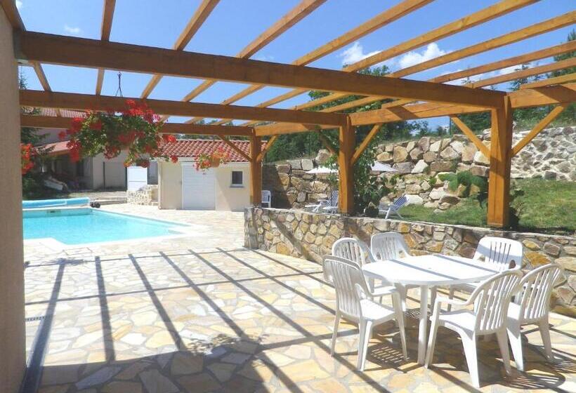 مبيت وإفطار Le Panorama   Chambres D Hôtes   Cuisine Disponible