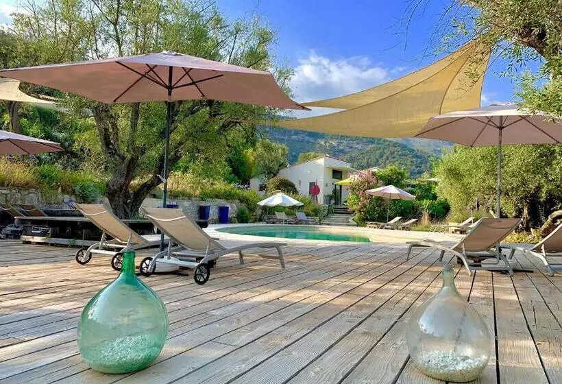تختخواب و صبحانه Maison D'hôtes Bleu Azur