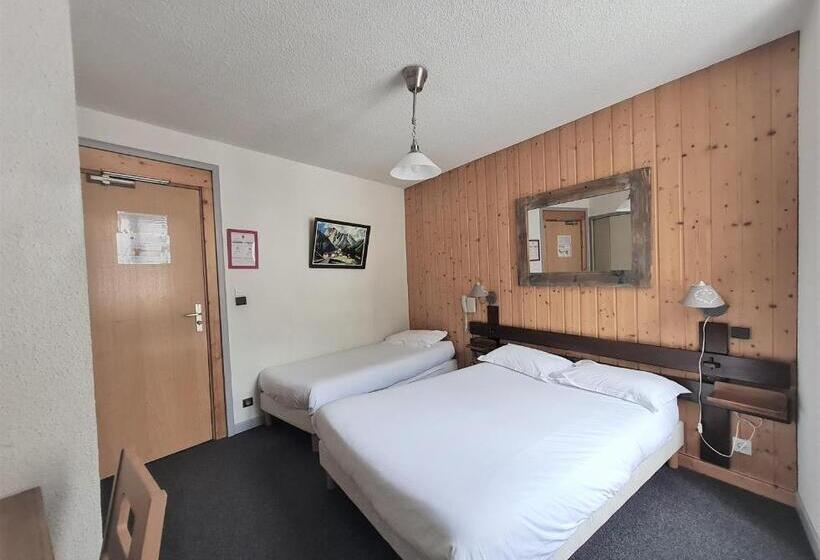 בית מלון כפרי Terminus Hôtel Des 3 Vallées