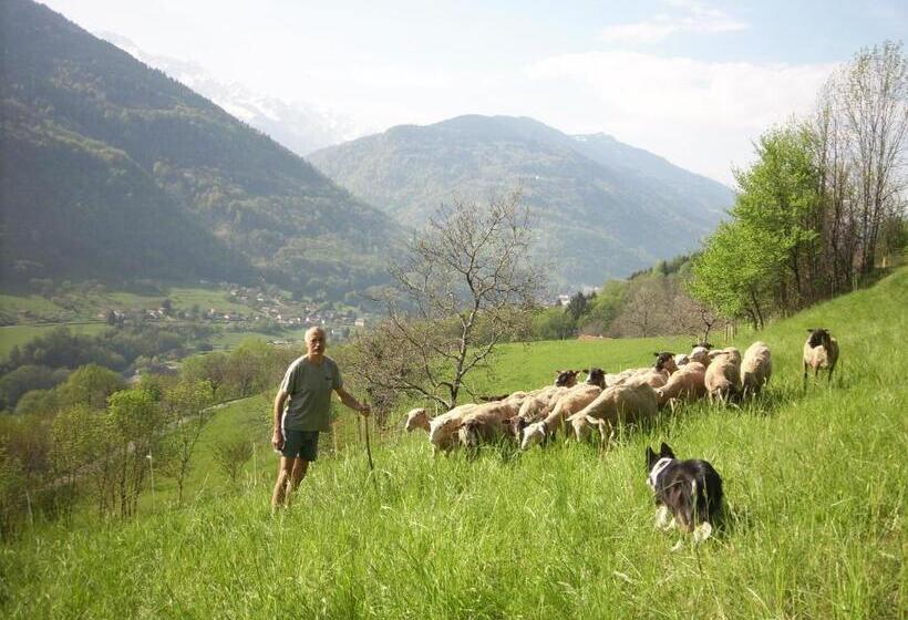 مبيت وإفطار Ferme Auberge Du Bessard