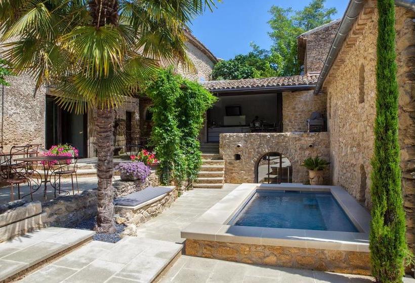 민박 Le Mas De La Lombarde