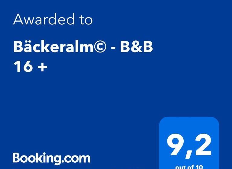 Bäckeralm© B&b 16 +