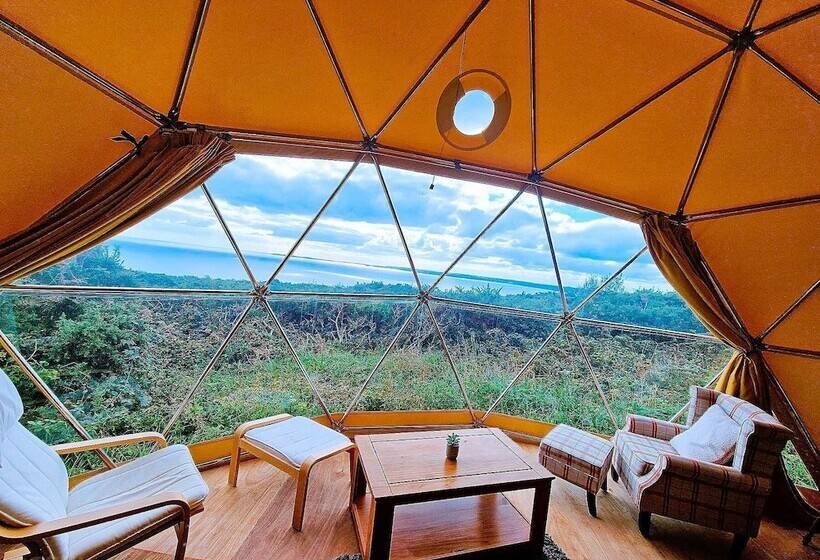 Geodome With Sea Views Near Pendine