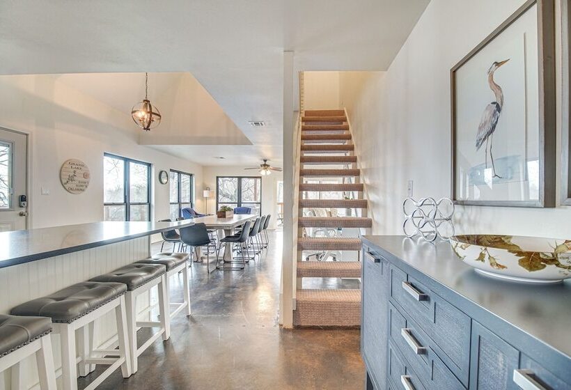 Grand Lake Of The Cherokees Home W/ Deck & Kayaks