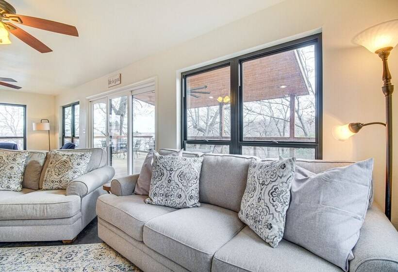 Grand Lake Of The Cherokees Home W/ Deck & Kayaks