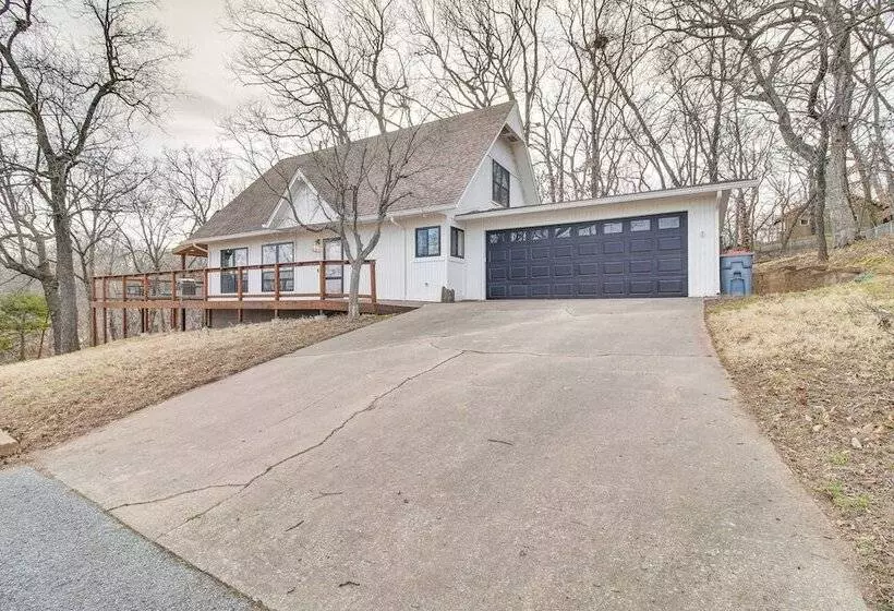 Grand Lake Of The Cherokees Home W/ Deck & Kayaks