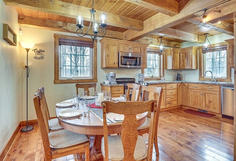 Happy Haven Hill  Cabin W/ Patio & Fire Pit!