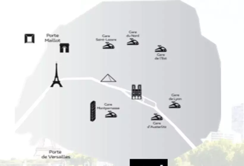 Greet Hotel Paris 13 Porte D'italie