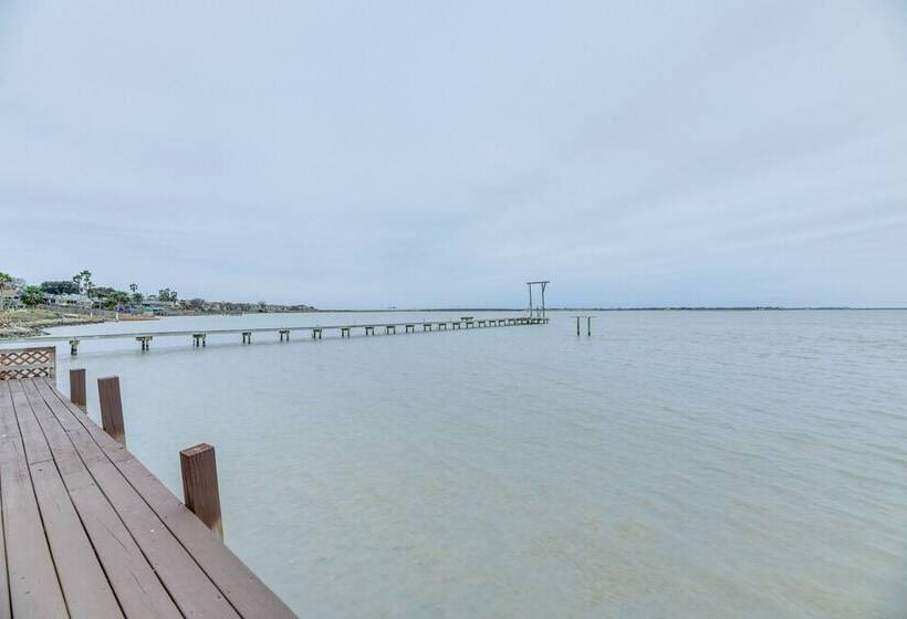 Scenic Home W/ Private Pool & Dock On Oso Bay!