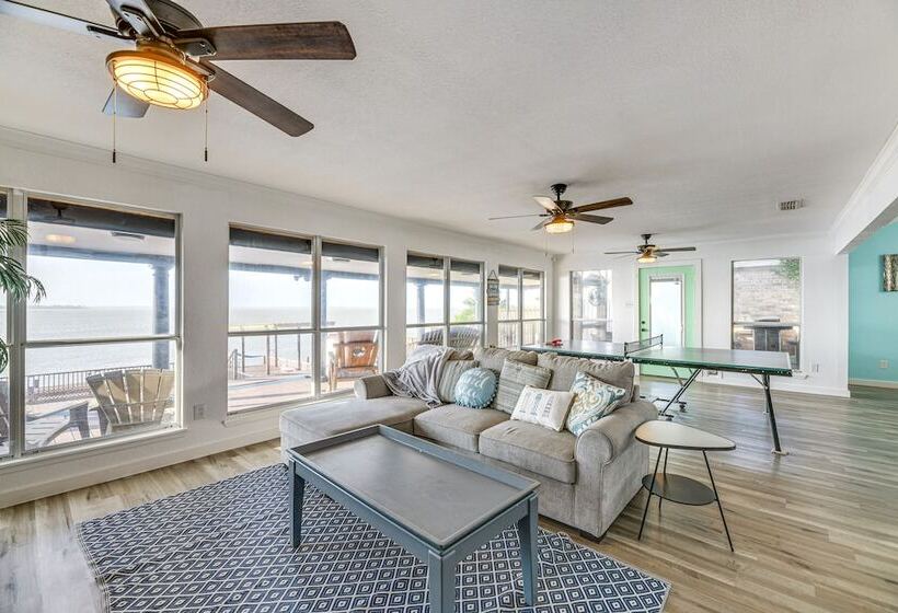 Scenic Home W/ Private Pool & Dock On Oso Bay!