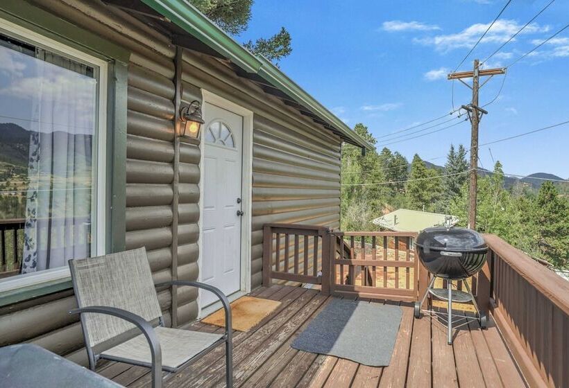3bd Cowboy Cabin Pikes Peak Mountain Log Cabin