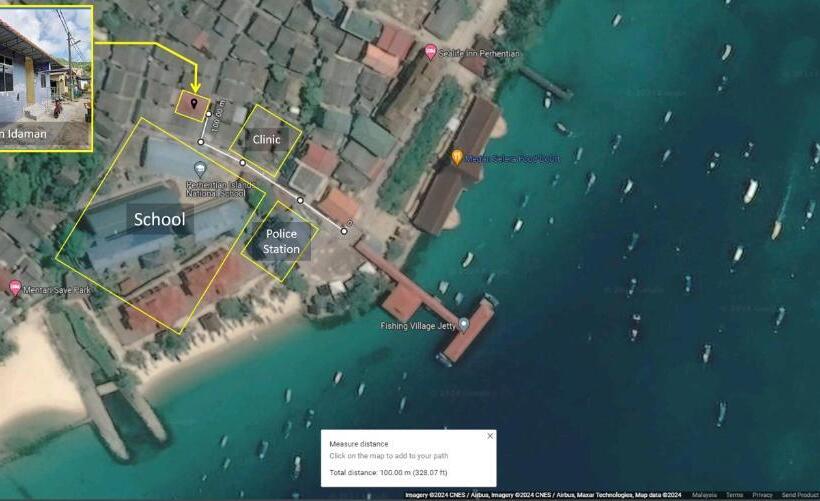 膳宿费 Perhentian Idaman