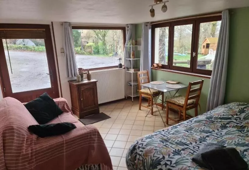 ホテル Chambre à La Ferme, Les Vergers Du Muscardin